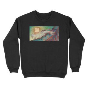 The Messenger - Fox Yokai TeaKitsune Unisex Crewneck Sweatshirt