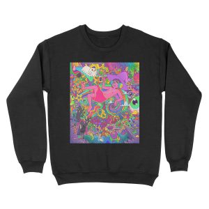 The Midnight Gospel Trippy Unisex Crewneck Sweatshirt
