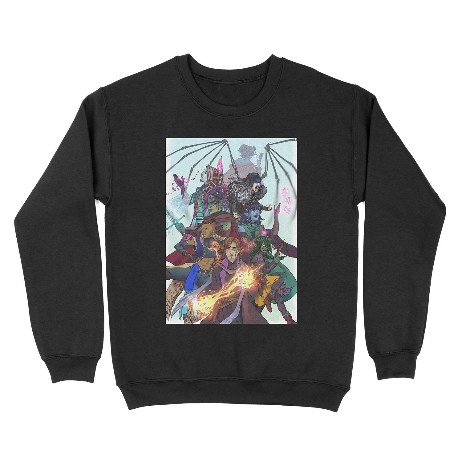 The Mighty Nein Unisex Crewneck Sweatshirt