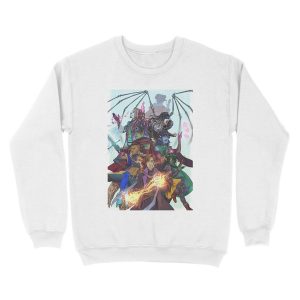 Alternative view of The Mighty Nein Unisex Crewneck Sweatshirt
