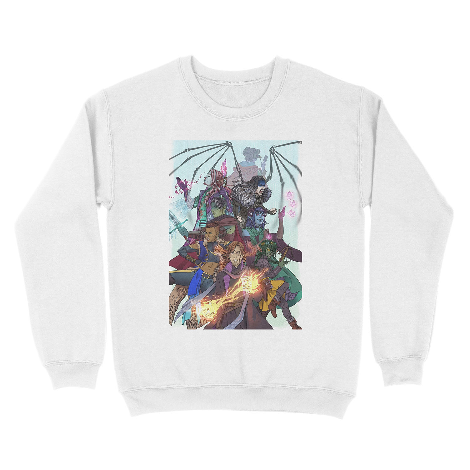 The Mighty Nein Unisex Crewneck Sweatshirt - Image 2