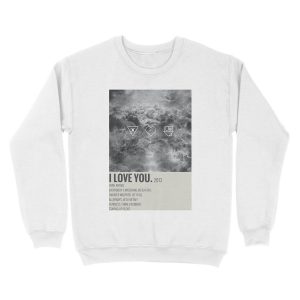 Alternative view of the neighbourhood i love you album Unisex Crewneck Sweatshirt