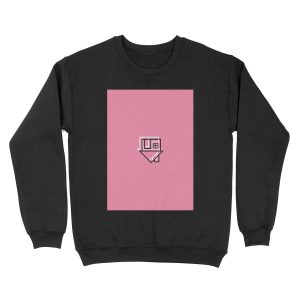 the neighbourhood pink minimalist design Unisex Crewneck Sweatshirt