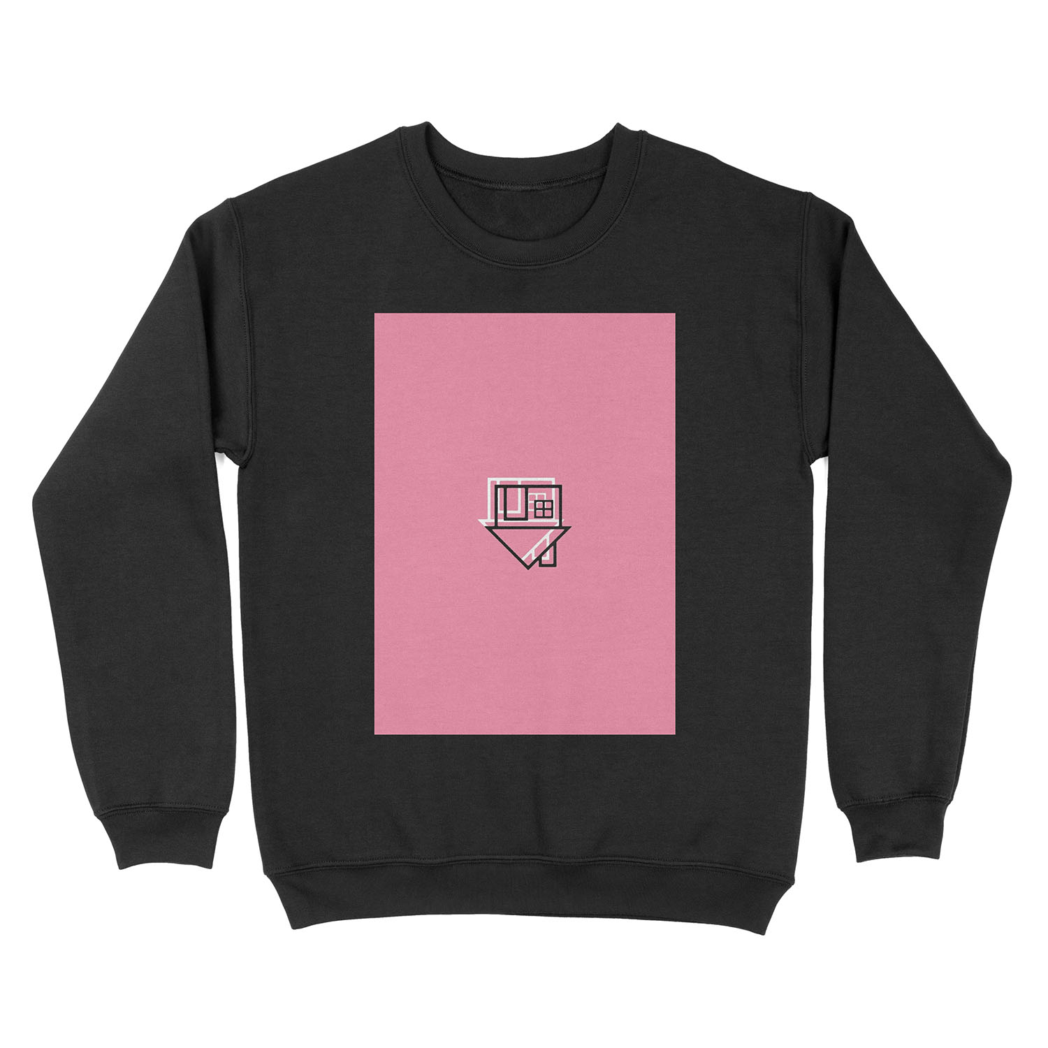 the neighbourhood pink minimalist design Unisex Crewneck Sweatshirt