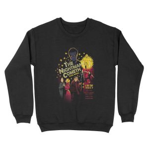 The Nightman Cometh Unisex Crewneck Sweatshirt