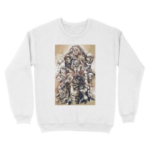Alternative view of The Nine Titans - AoT Unisex Crewneck Sweatshirt