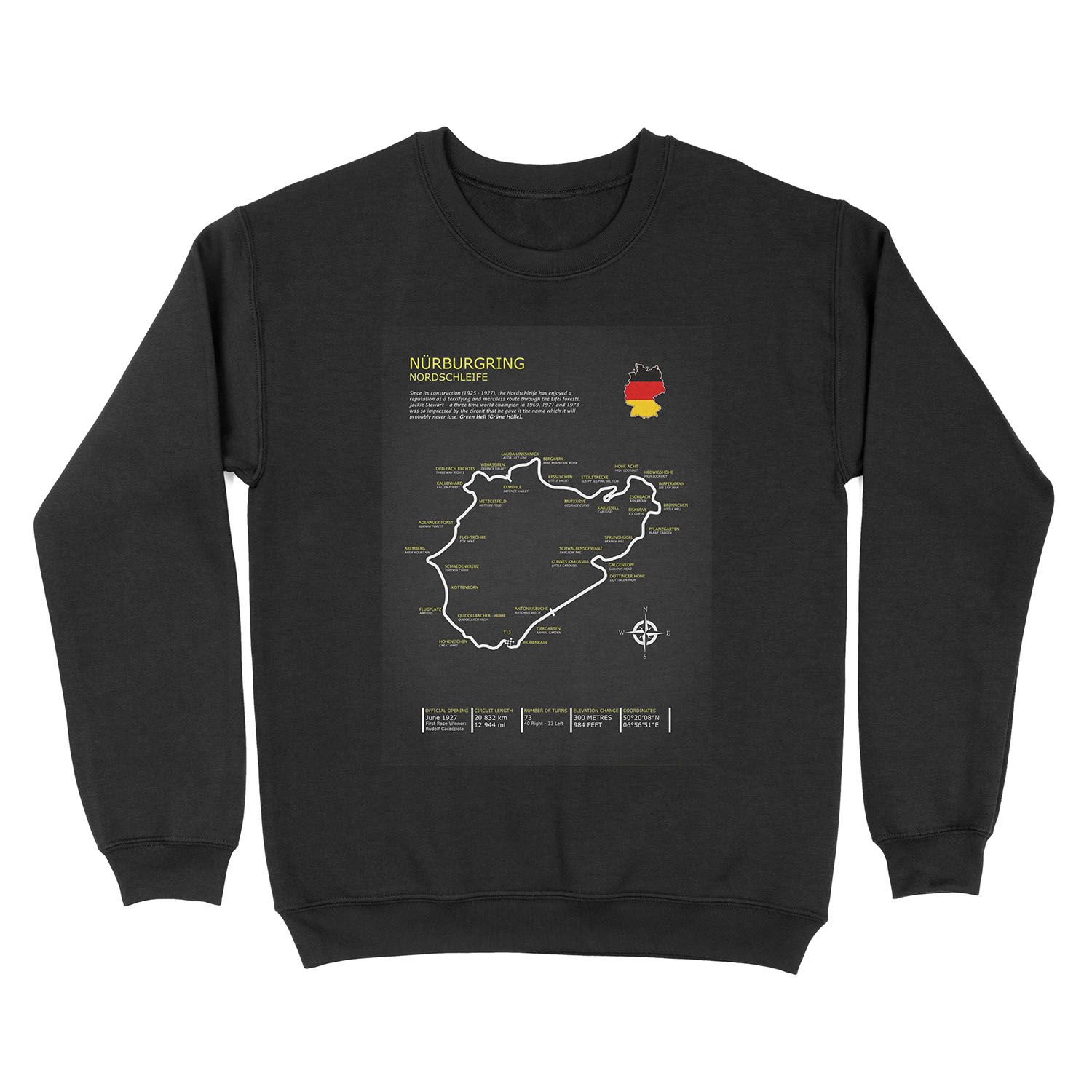 The Nurburgring Unisex Crewneck Sweatshirt