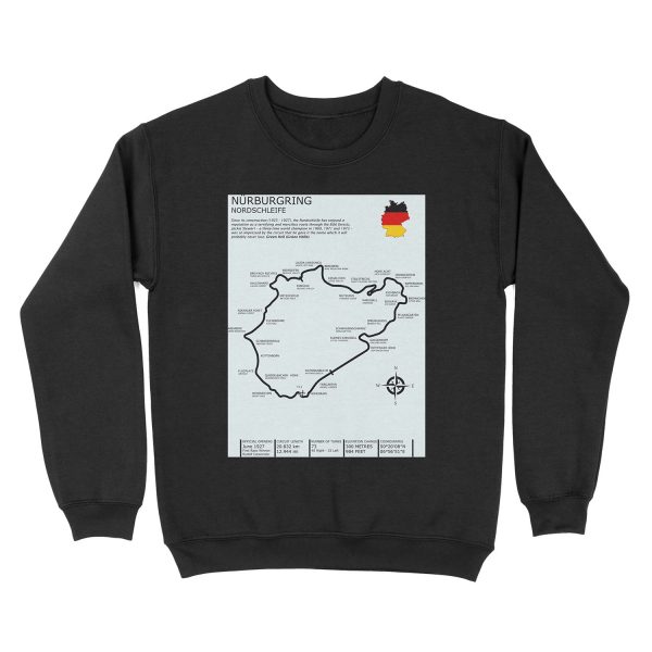 The Nurburgring - Nordschleife Unisex Crewneck Sweatshirt