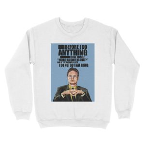 Alternative view of The Office - Dwight K. Schrute Unisex Crewneck Sweatshirt