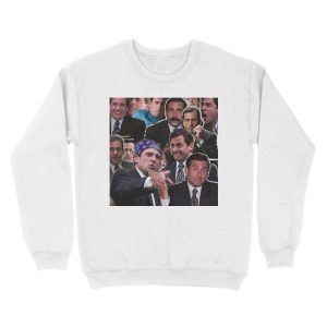Alternative view of The Office Michael Scott - Steve Carell Unisex Crewneck Sweatshirt