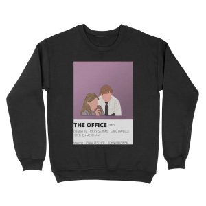 the office minimalist poster Unisex Crewneck Sweatshirt