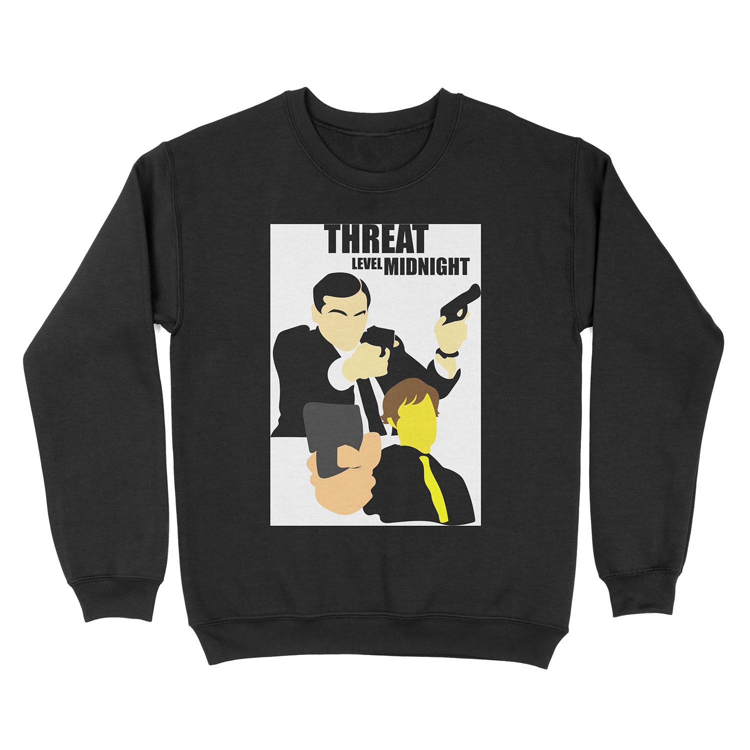 The Office - Threat Level Midnight Unisex Crewneck Sweatshirt