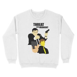 Alternative view of The Office - Threat Level Midnight Unisex Crewneck Sweatshirt