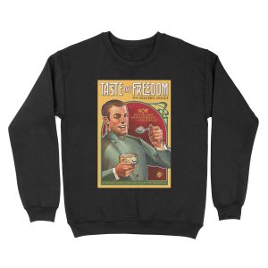 The Outer Worlds Taste the Freedom Unisex Crewneck Sweatshirt