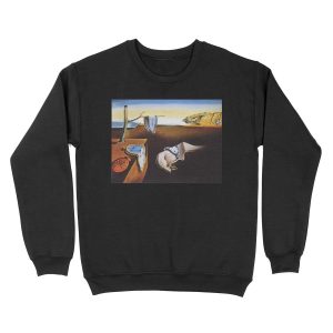 THE PERSISTENCE OF MEMORY - SALVADOR DALI Unisex Crewneck Sweatshirt