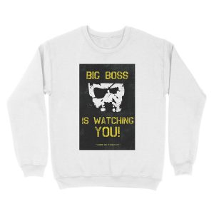 Alternative view of The Phantom Pain Big Boss is Watching You Unisex Crewneck Sweatshirt