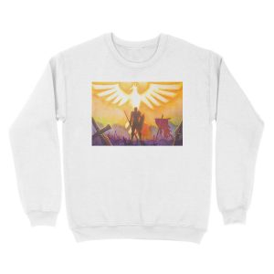 Alternative view of The Phoenix of the BLOpen Battlefield Unisex Crewneck Sweatshirt