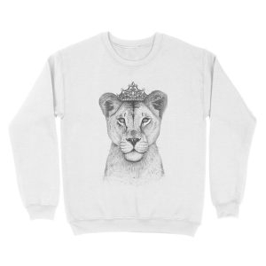 Alternative view of The Queen Unisex Crewneck Sweatshirt