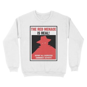 Alternative view of The Red Menace Propaganda Unisex Crewneck Sweatshirt