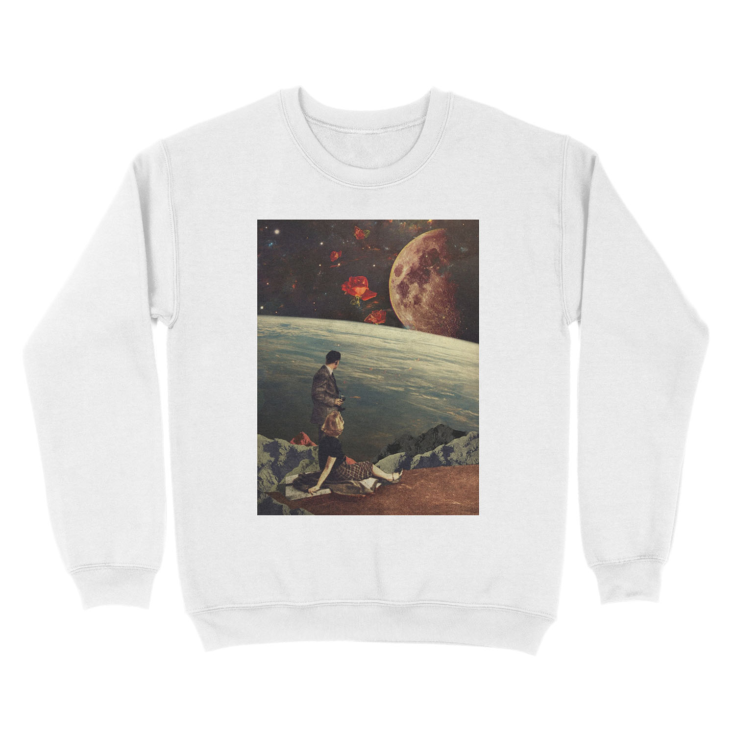 The Roses Came Unisex Crewneck Sweatshirt - Image 2