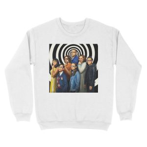 Alternative view of The Round Umbrella Unisex Crewneck Sweatshirt