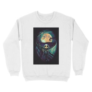 Alternative view of The Scream Before Christmas Unisex Crewneck Sweatshirt