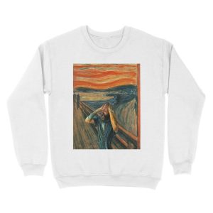Alternative view of The Scream (Death Grips) Unisex Crewneck Sweatshirt