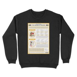 The Smell of New and Old Books Unisex Crewneck Sweatshirt