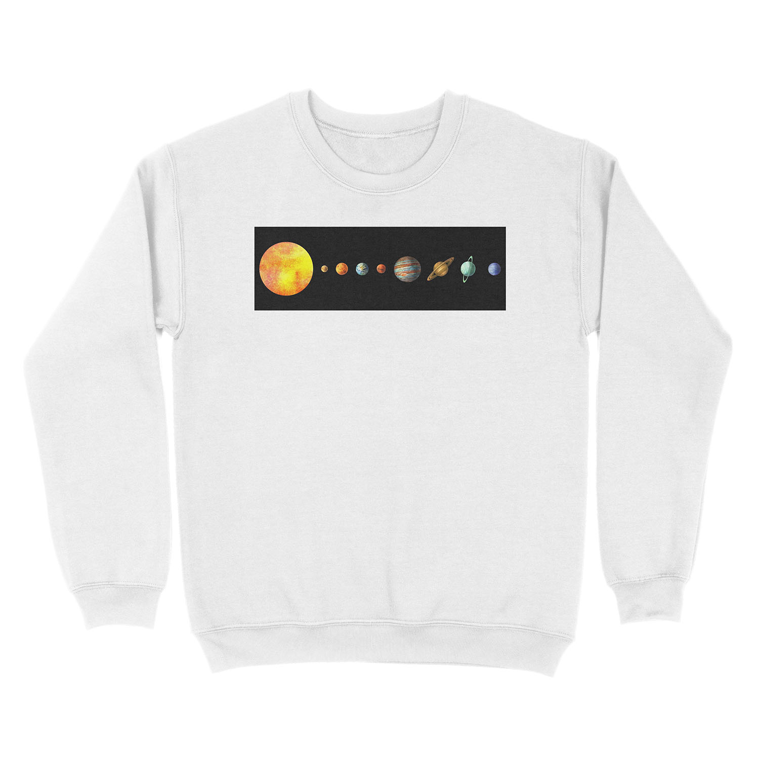 The Solar System Unisex Crewneck Sweatshirt - Image 2