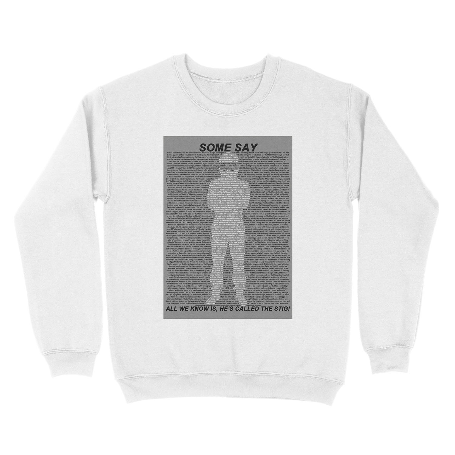 The Stig Unisex Crewneck Sweatshirt - Image 2