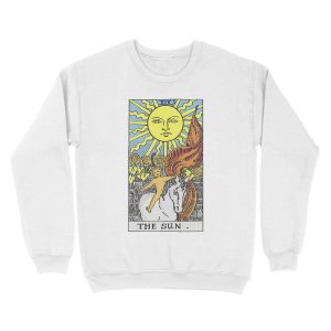 Alternative view of The Sun Tarot Unisex Crewneck Sweatshirt