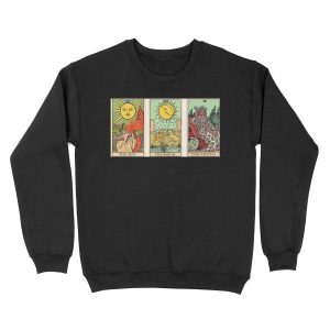 The Sun, The Moon, The Truth [Tarot] Unisex Crewneck Sweatshirt