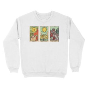 Alternative view of The Sun, The Moon, The Truth [Tarot] Unisex Crewneck Sweatshirt