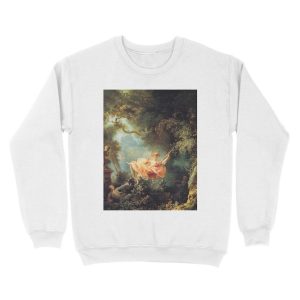 Alternative view of The Swing by Jean-Honoré Fragonard Unisex Crewneck Sweatshirt