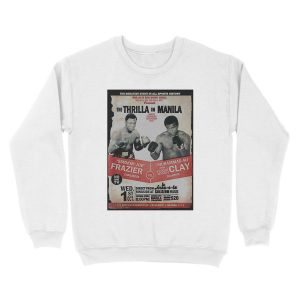 Alternative view of The Thrilla in Manila - FRAZIER VS ALI Unisex Crewneck Sweatshirt