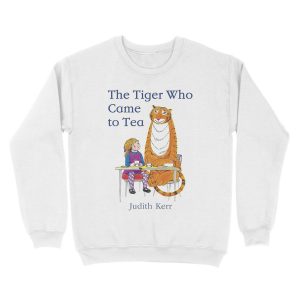 Alternative view of The Tiger Who came to Tea Unisex Crewneck Sweatshirt