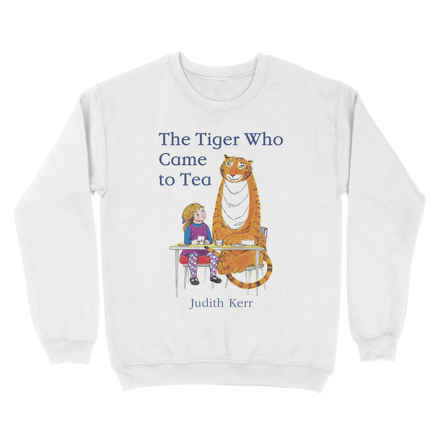 The Tiger Who came to Tea Unisex Crewneck Sweatshirt - Image 2