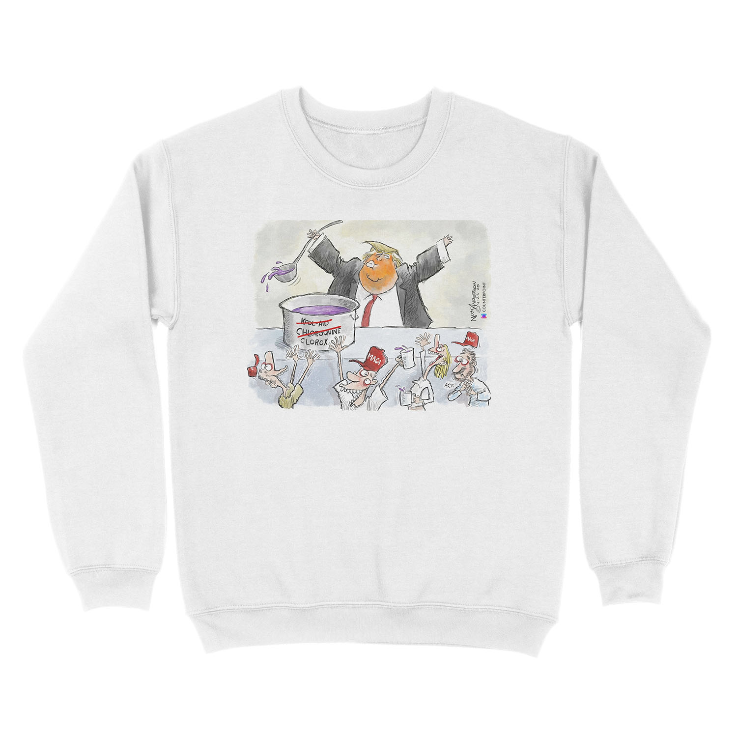 The Trump Cult Unisex Crewneck Sweatshirt - Image 2