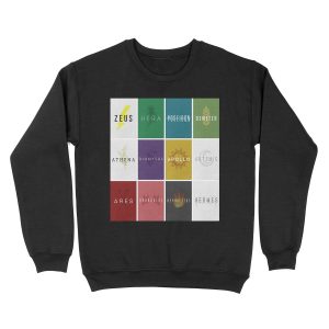The Twelve Olympians - MOSIAC Unisex Crewneck Sweatshirt