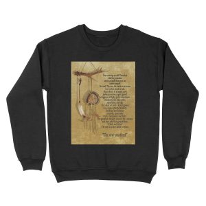 The Two wolves, Cherokee proverb Unisex Crewneck Sweatshirt