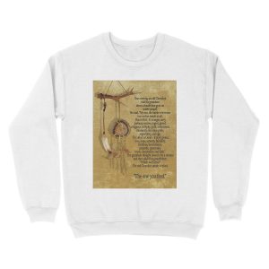 Alternative view of The Two wolves, Cherokee proverb Unisex Crewneck Sweatshirt