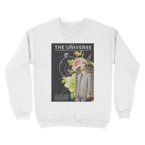 Alternative view of The Universe Unisex Crewneck Sweatshirt