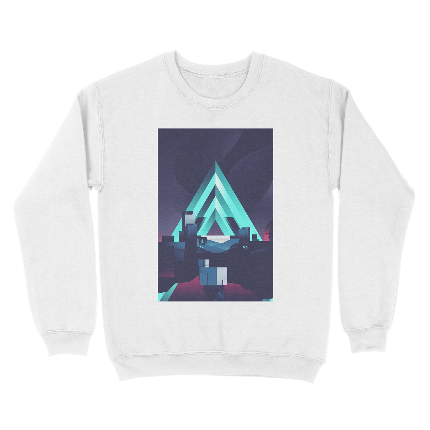 The Vault of Glass Unisex Crewneck Sweatshirt - Image 2