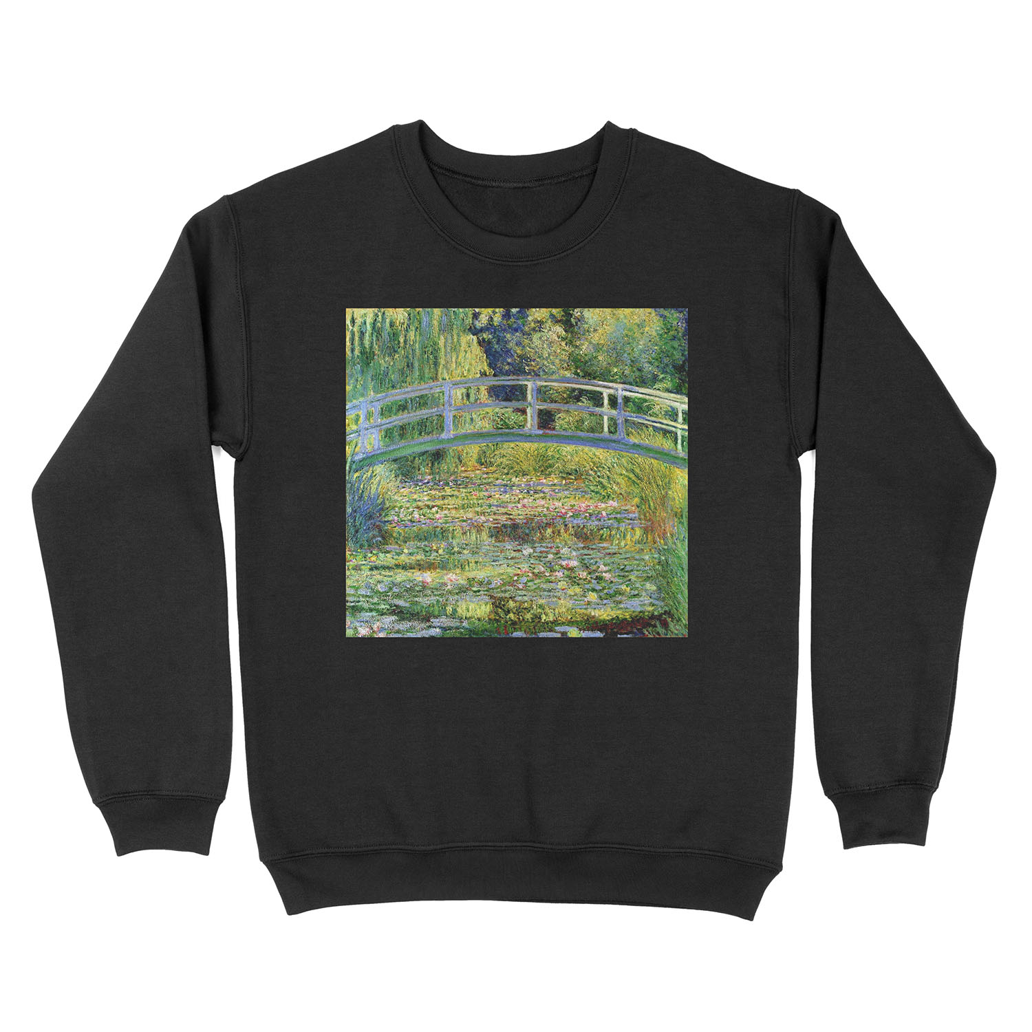 The Water-Lily Pond by Monet Unisex Crewneck Sweatshirt