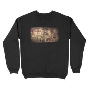 The Weasel's plans book Unisex Crewneck Sweatshirt