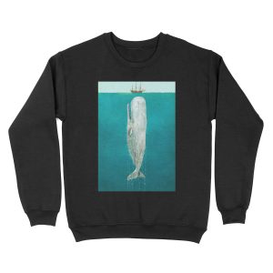 The Whale - Full Length Unisex Crewneck Sweatshirt