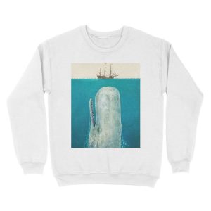 Alternative view of The Whale (Option) Unisex Crewneck Sweatshirt