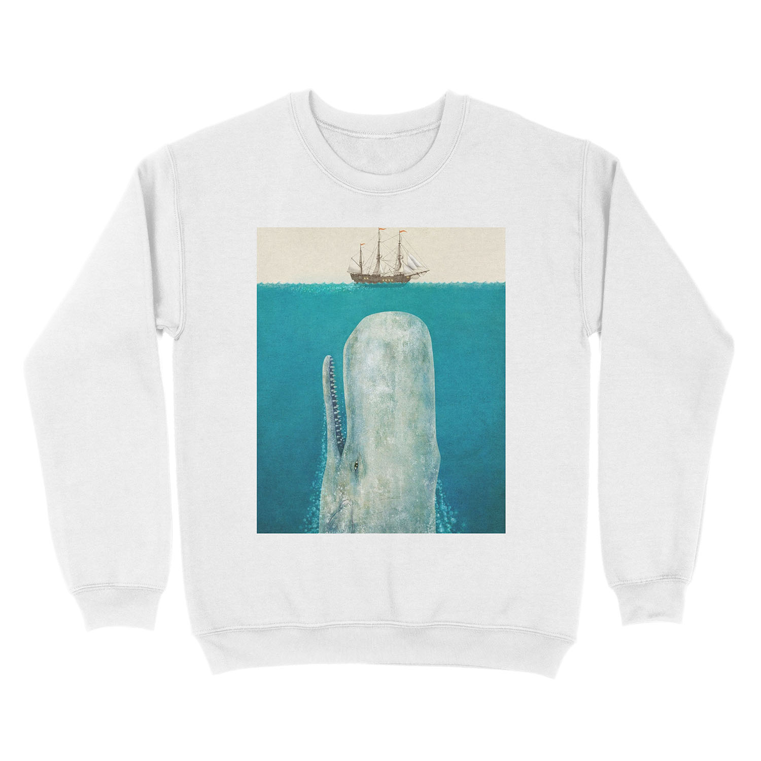 The Whale (Option) Unisex Crewneck Sweatshirt - Image 2