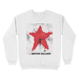 Alternative view of the winter soldier 2 Unisex Crewneck Sweatshirt