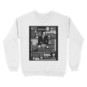 Alternative view of The Wise Words of Michael Scott Unisex Crewneck Sweatshirt